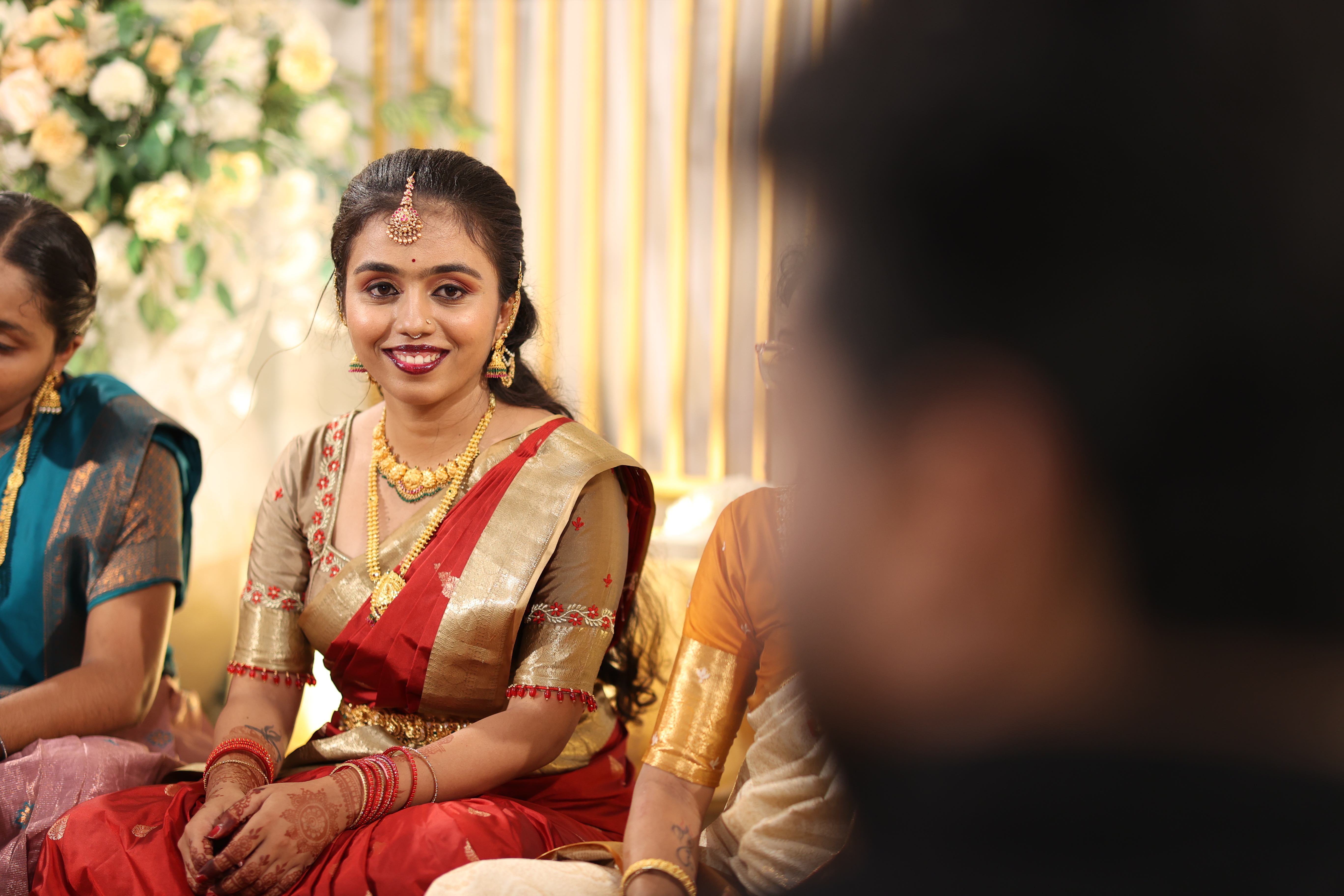 Nanditha on engagement day